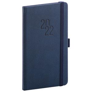 Weekly Diary 2022 Pocket Diamante - blue