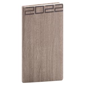 Weekly Diary 2022 Pocket Forest - brown