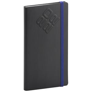 Weekly Diary 2022 Pocket Matra - black/blue