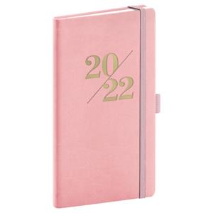 Weekly Diary 2022 Pocket Vivella Fun - pink