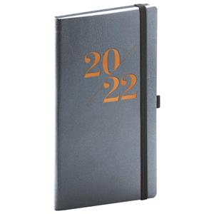 Weekly Diary 2022 Pocket Vivella Fun - silver