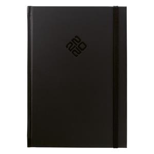 Weekly Diary 2022 Slovak A5 Velvet - black