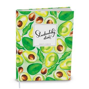 Weekly Diary 2022 Student - V8 Lamino kapesní - Avocado