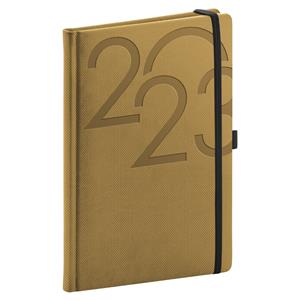Weekly Diary 2023 A5 Ajax - gold