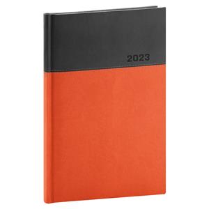 Weekly Diary 2023 A5 Dado - orange/black