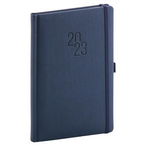 Weekly Diary 2023 A5 Diamante - blue