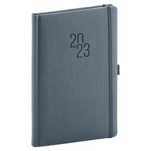 Weekly Diary 2023 A5 Diamante - grey