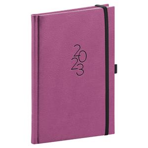 Weekly Diary 2023 A5 Majestic - pink