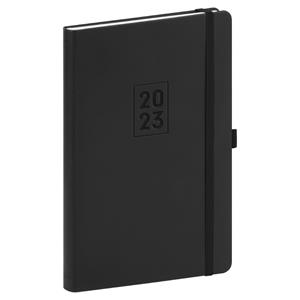 Weekly Diary 2023 A5 Nox - black/black