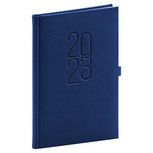 Weekly Diary 2023 A5 Vivella Classic - blue