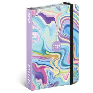 Weekly diary 2023 B6 Marble