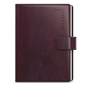 Weekly Diary 2023 Oskar Manager A5 - Burgundy