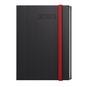 Weekly Diary 2023 Oskar Vigo A5 - Black