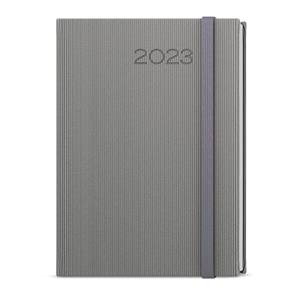 Weekly Diary 2023 Oskar Vigo A5 - Grey