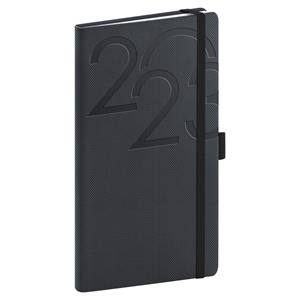 Weekly Diary 2023 Pocket Ajax - anthracite