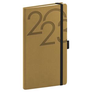 Weekly Diary 2023 Pocket Ajax - gold