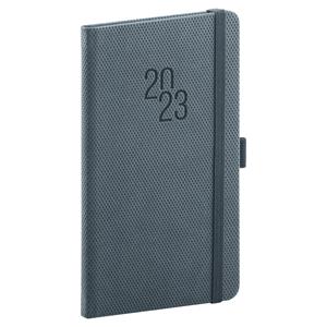 Weekly Diary 2023 Pocket Diamante - grey