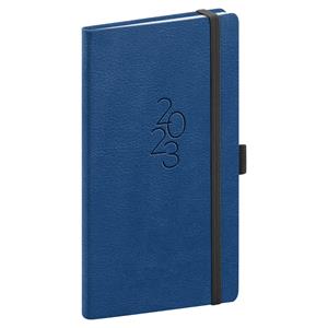 Weekly Diary 2023 Pocket Majestic - blue