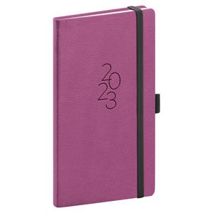 Weekly Diary 2023 Pocket Majestic - pink