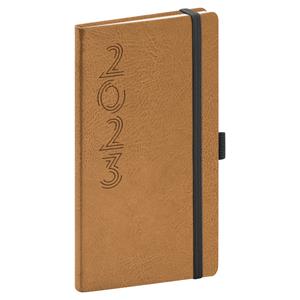 Weekly Diary 2023 Pocket Memory - beige