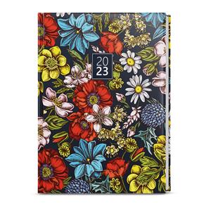 Weekly Diary 2023 Prokop Lamino B6 - Flowers