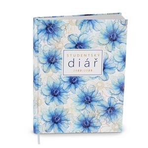 Weekly Diary 2023 Student Laminated Pocket - Blue