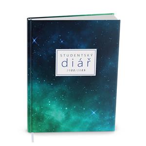 Weekly Diary 2023 Student Laminated Pocket - Universe