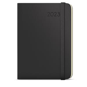 Weekly Diary 2023 Zoro Hemingway with notes A5 - Black