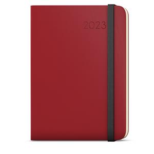 Weekly Diary 2023 Zoro Hemingway with notes A5 - Burgundy