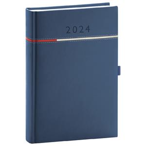 Weekly Diary 2024 A5 Tomy - blue/red