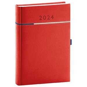 Weekly Diary 2024 A5 Tomy - orange/black