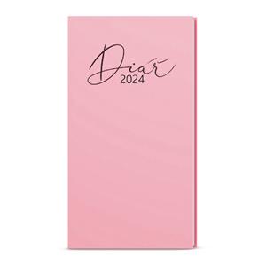Weekly Diary 2024 Jakub Pastel kapesní - Pink
