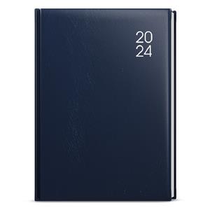 Weekly Diary 2024 Oskar Balacron A5 - Blue