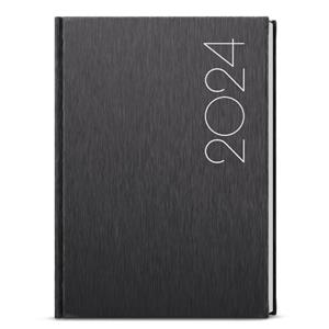 Weekly Diary 2024 Oskar ForMen A5 - Black