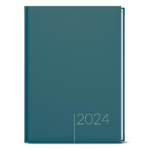 Weekly Diary 2024 Oskar Lamino A5 - Turquoise