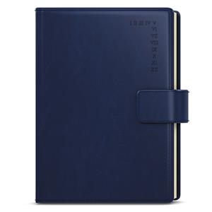 Weekly Diary 2024 Oskar Manager A5 - Blue