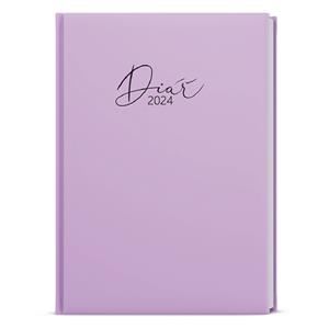 Weekly Diary 2024 Oskar Pastel A5 - Violet