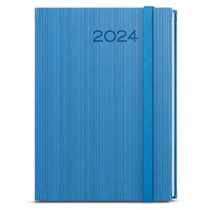 Weekly Diary 2024 Oskar Vigo A5 - Blue