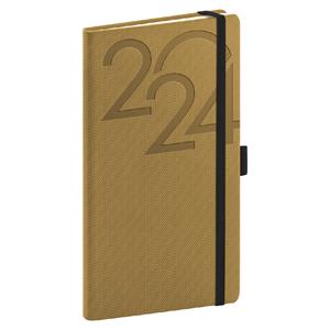 Weekly Diary 2024 Pocket Ajax - gold