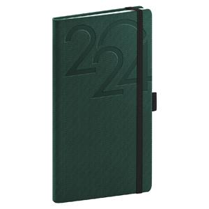 Weekly Diary 2024 Pocket Ajax - green