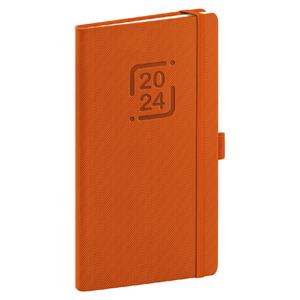 Weekly Diary 2024 Pocket Catanella - orange