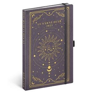 Weekly diary 2025 A5 Lunar