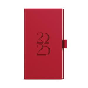 Weekly Diary 2025 Jakub Deny pocket - red
