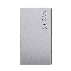 Weekly Diary 2025 Jakub ForMen pocket - Silver