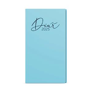 Weekly Diary 2025 Jakub Lamino Pastel pocket - blue