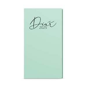 Weekly Diary 2025 Jakub Lamino Pastel pocket - green