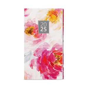 Weekly Diary 2025 Jakub Lamino pocket - flowers