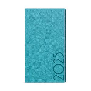 Weekly Diary 2025 Jakub Tora pocket - turquoise