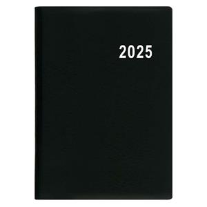 Weekly Diary 2025 Ladislav PVC pocket - black