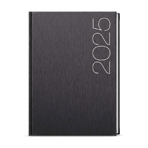 Weekly Diary 2025 Oskar ForMen A5 - Black